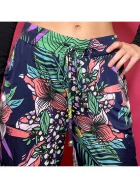 Beach Break Tropical Cover-up Pants